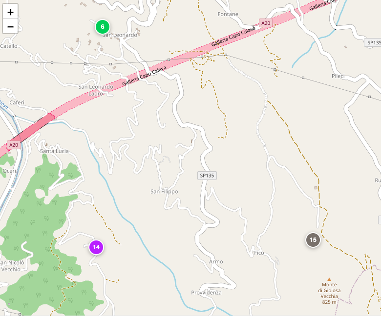 Mappa Gioiosa Guardia
